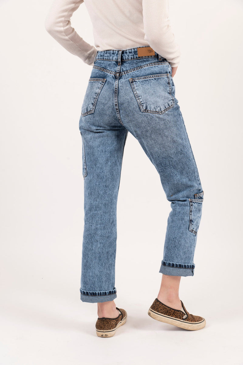 Toke Jeans Lennon Azul Mujer - Rideshop