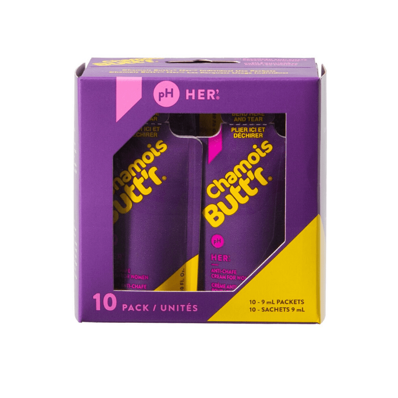 Chamois Butt'r Her' - (10 Pack) .30oz Packets - Rideshop