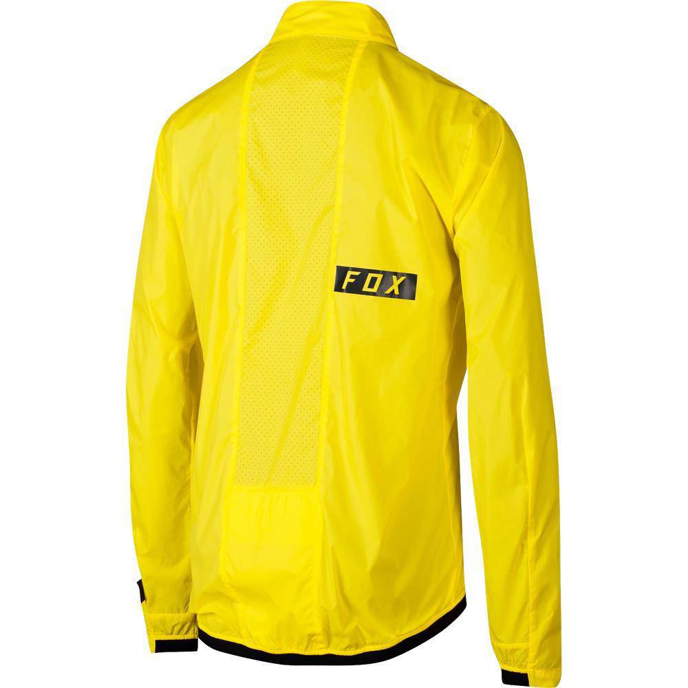 Chaqueta Bicicleta Attack Wind Amarillo Fox Racing. - Rideshop