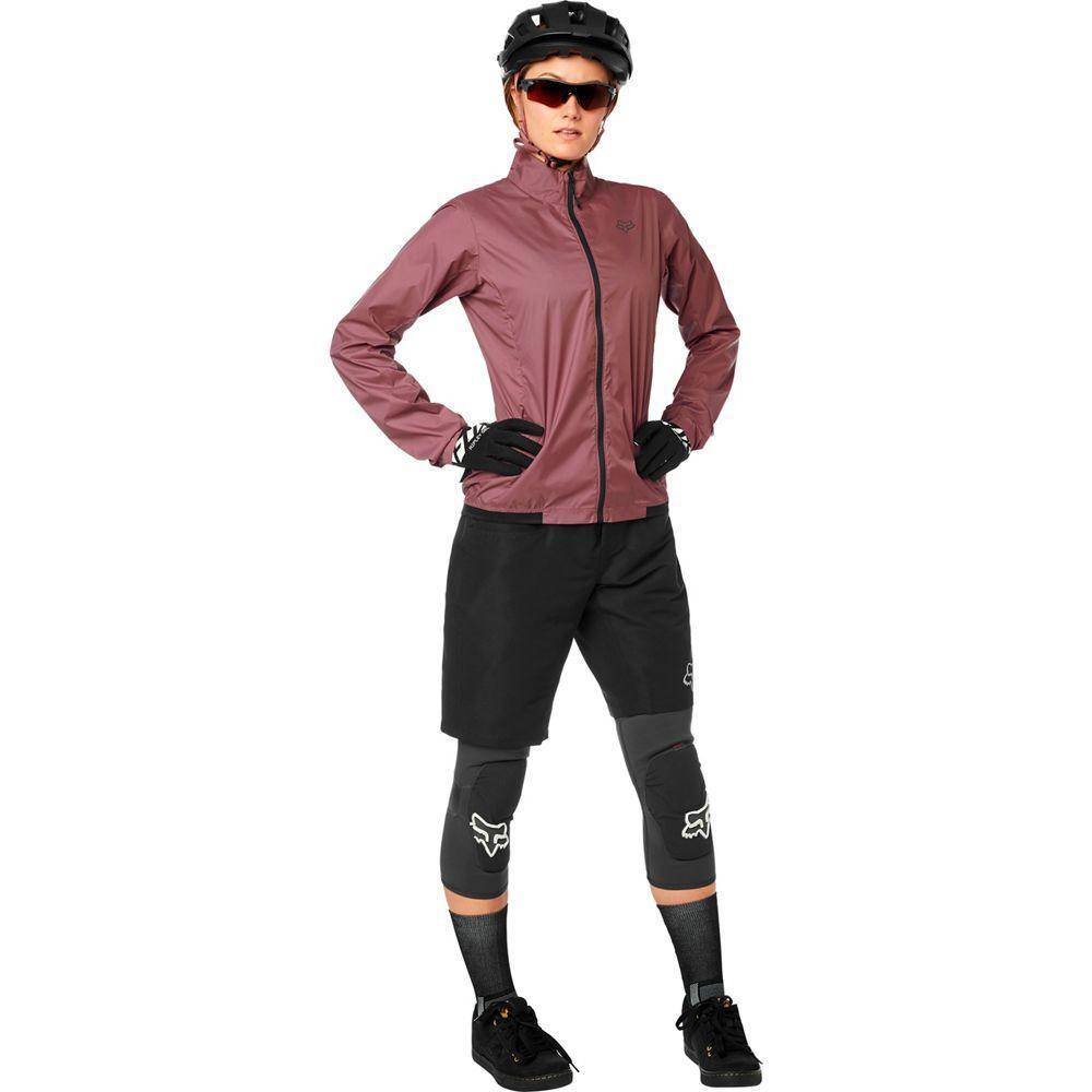 Chaqueta Bicicleta Mujer Attack Wind Rosado Fox Racing. - Rideshop