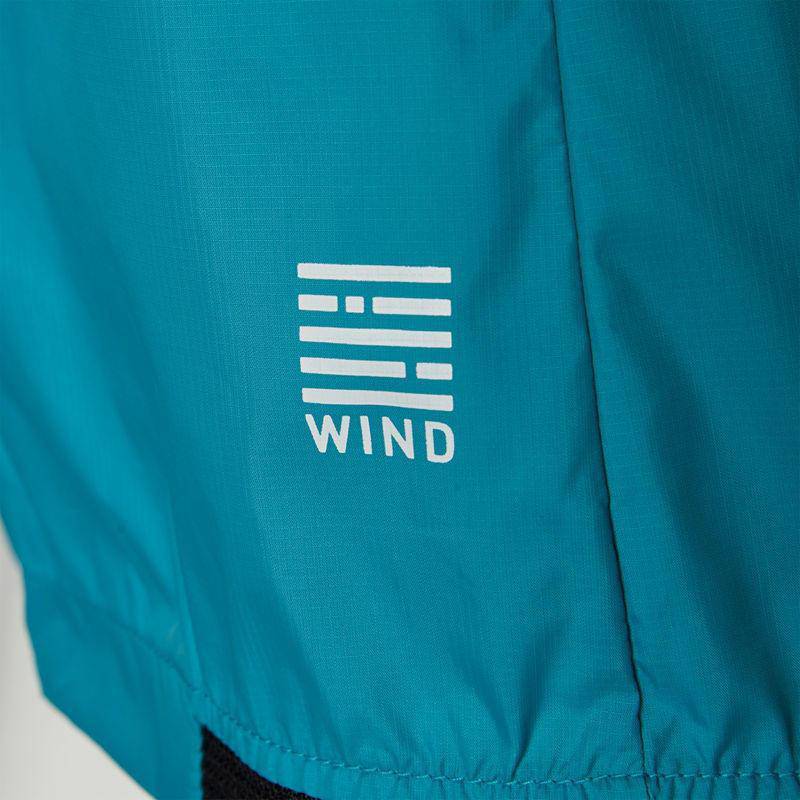 Chaqueta Bicicleta Mujer Defend Wind Celeste Fox Racing- - Rideshop