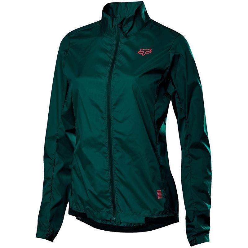 Chaqueta Bicicleta Mujer Defend Wind Verde Fox Racing - Rideshop