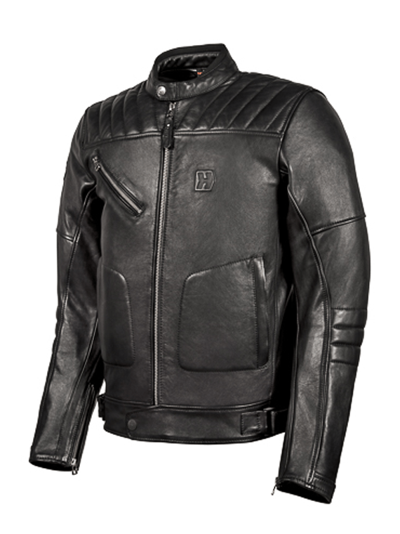 Chaqueta Cuero Hevik Garage Evo Negro - Rideshop