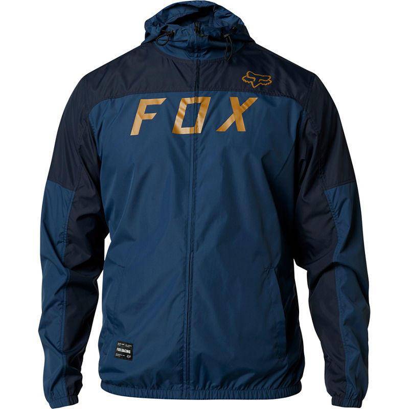 Chaqueta Lifestyle Moth Windbreaker Azul Fox Racing - Rideshop