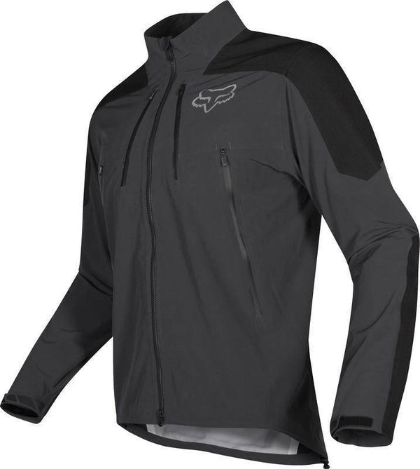 Chaqueta Moto Legion Downpour Negro Fox-Rideshop