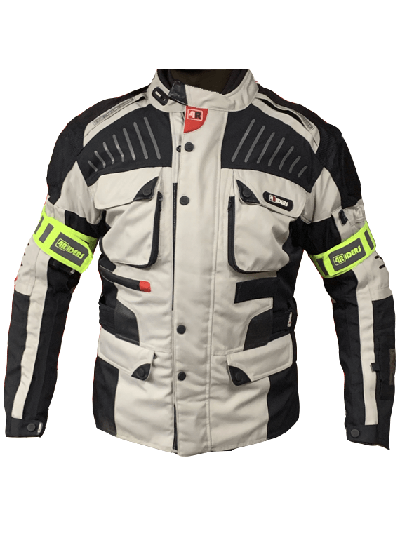 Chaqueta Neowell Textil Larga Negro Gris - Rideshop