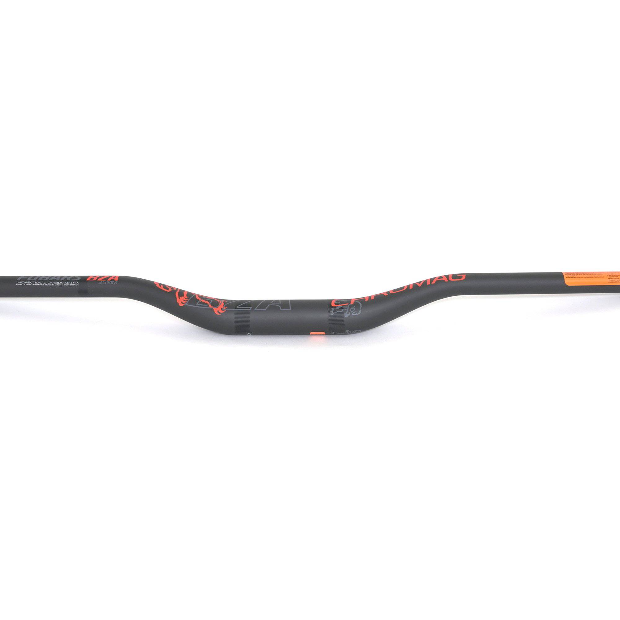 Chromag - Manubrio Bza Carbon 35mmx35º Negr/Naranj - Rideshop