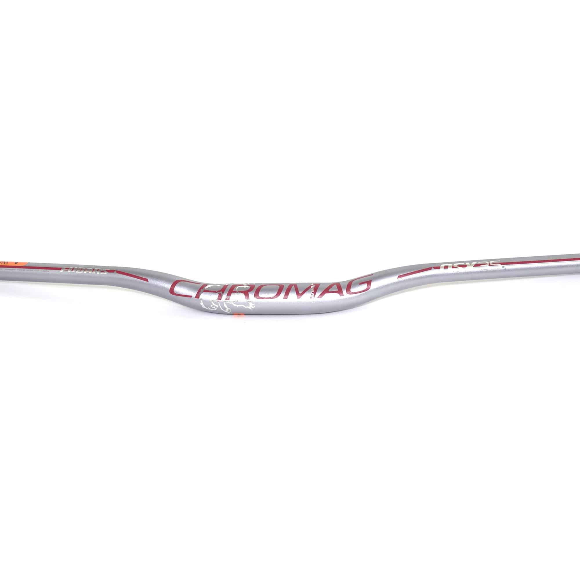 Chromag - Manubrio Osx35 Alum 35mmx25º Gri/Rojo - Rideshop