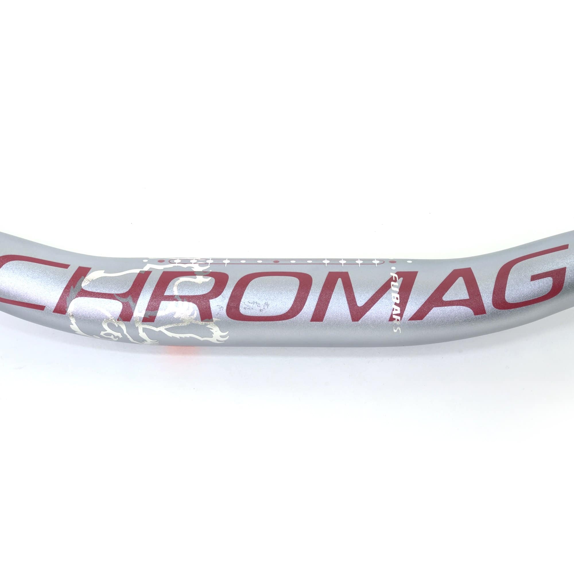 Chromag - Manubrio Osx35 Alum 35mmx25º Gri/Rojo - Rideshop