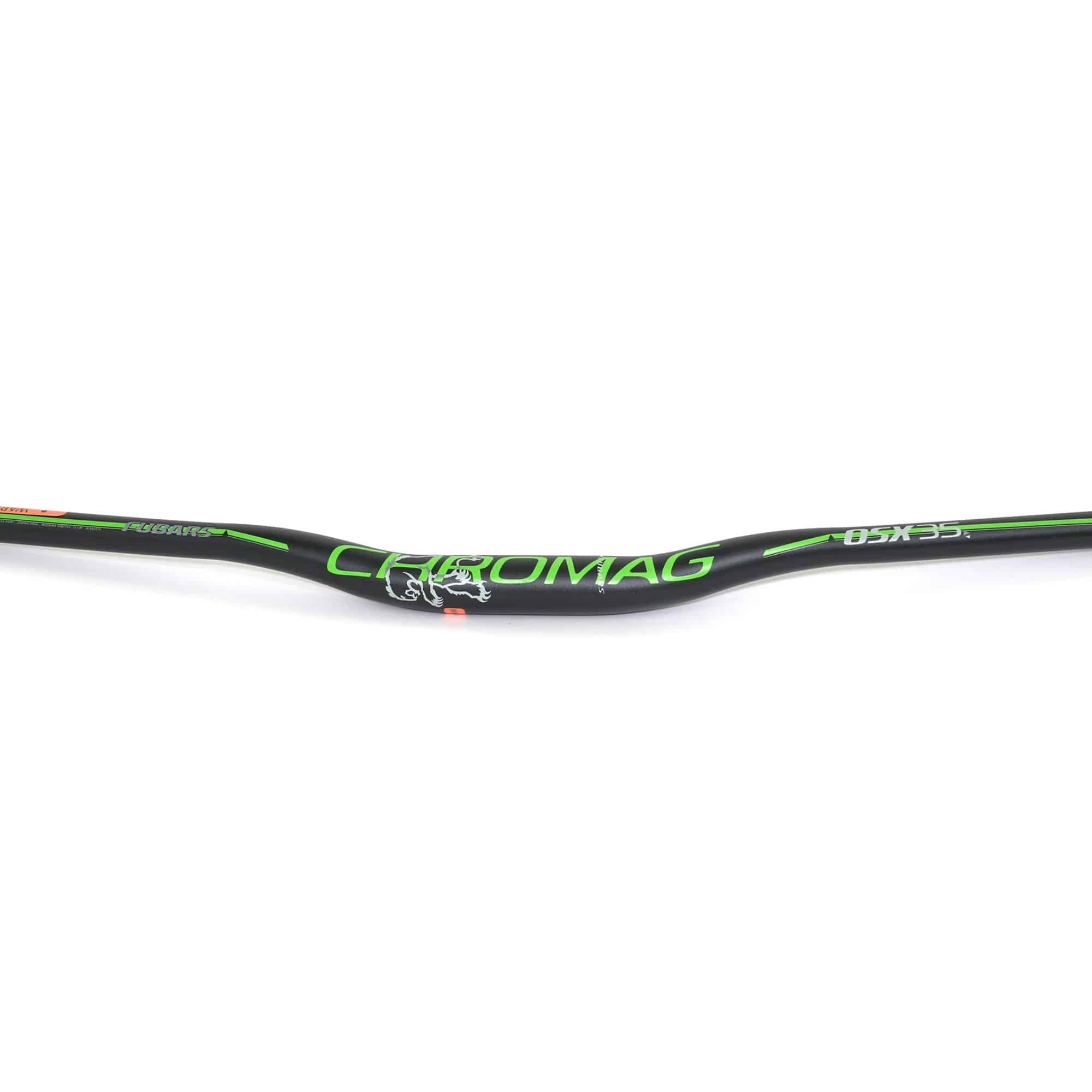 Chromag - Manubrio Osx35 Alum 35mmx25º Neg/Verd - Rideshop