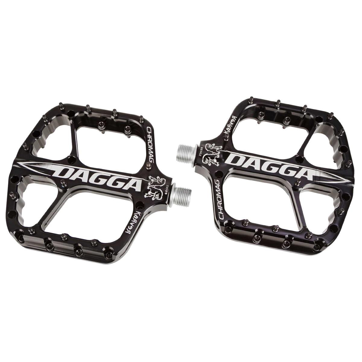 Pedal de Plataforma Dagga Karver Kovariks Negro Chromag - Rideshop