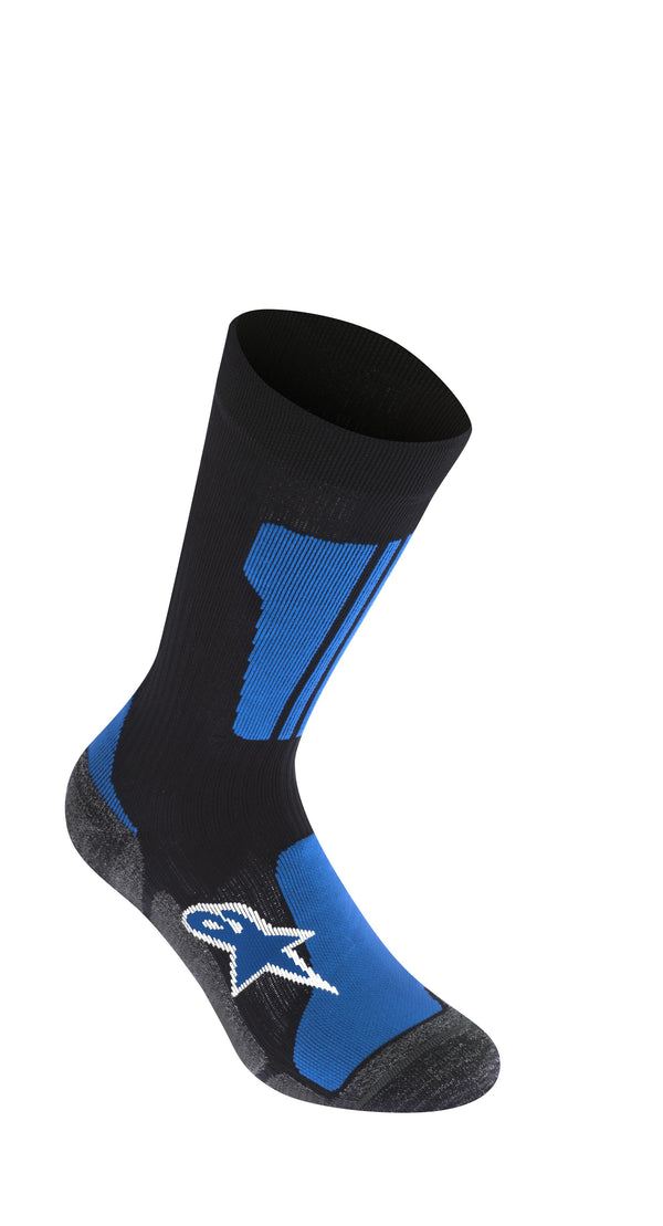 Calcetines Alpinestars Crew Black Royal Blue - Rideshop