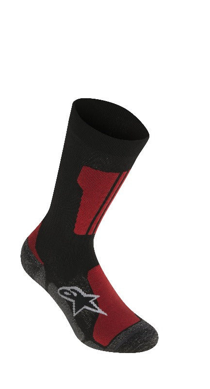 Calcetines Crew Black/Red Alpinestars - Rideshop