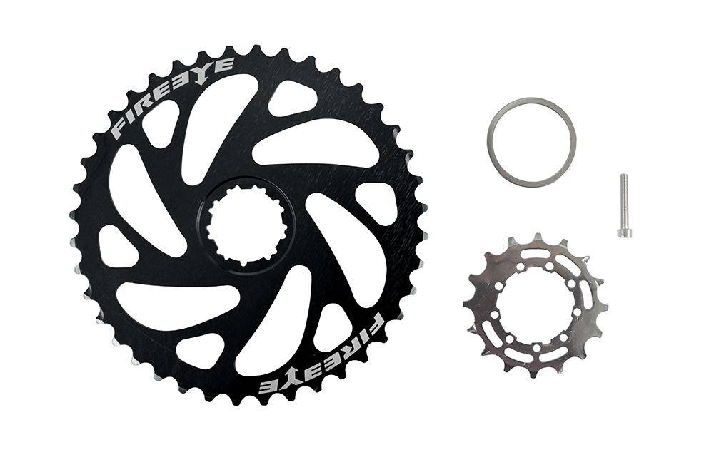 Corona One Up Comp Shimano 40t Negro FireEye - Rideshop