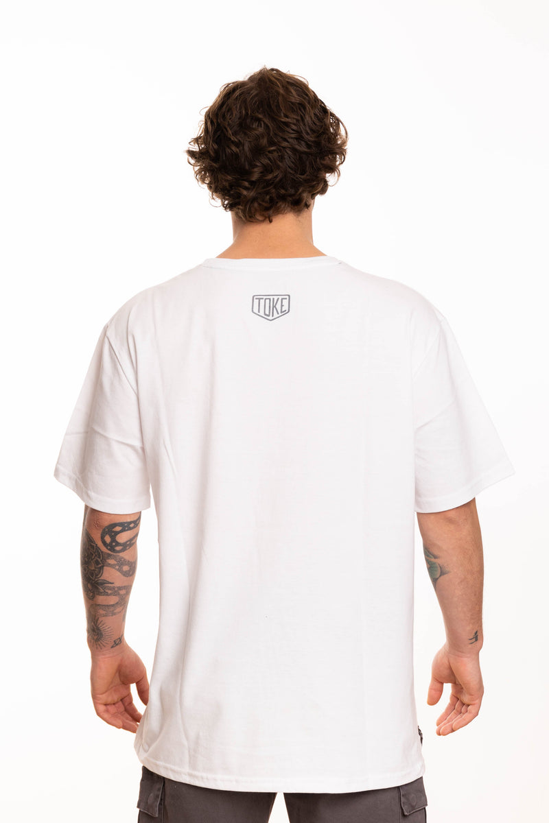 Toke Polera Addiction Blanca - Rideshop