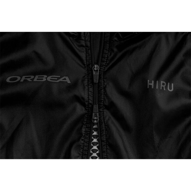 Hiru By Orbea CHAQUETA CORTAVIENTOS CORE SIN MANGAS HOMBRE BLACK - Rideshop