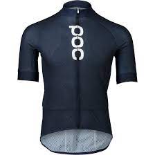 Poc Tricota Essential Road Logo Jersey Turmaline Navy - Rideshop