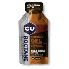 Gel Roctane Energy Gel Cold Brew Coffe GU-Rideshop