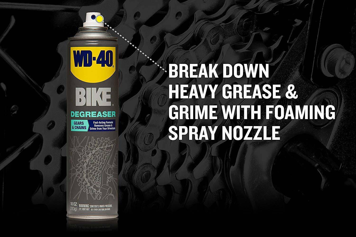 Desengrasante de Cadena Bicicleta Aerosol WD-40 - Rideshop