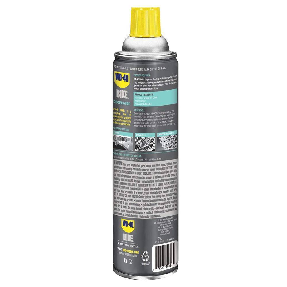 Desengrasante de Cadena Bicicleta Aerosol WD-40 - Rideshop