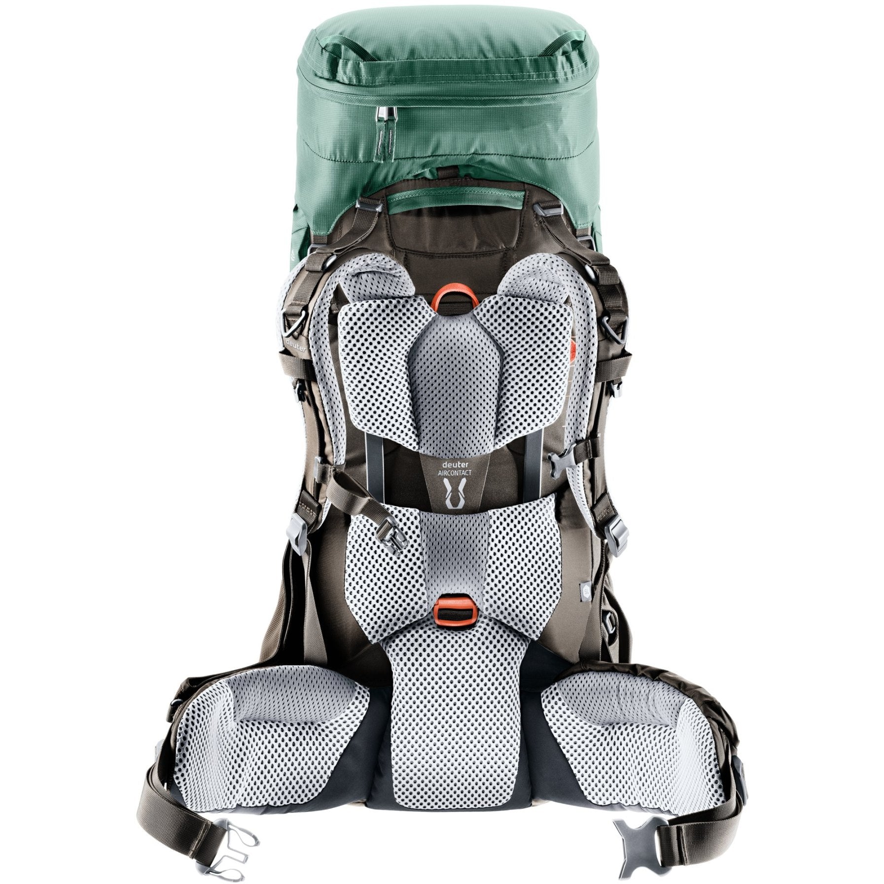 Mochila Aircontact Pro 55+15lts SL Seagreen-Coffee Deuter - Rideshop