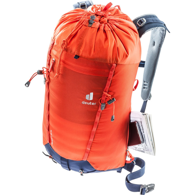 Mochila Guide Lite 24lts Papaya-Navy Deuter - Rideshop