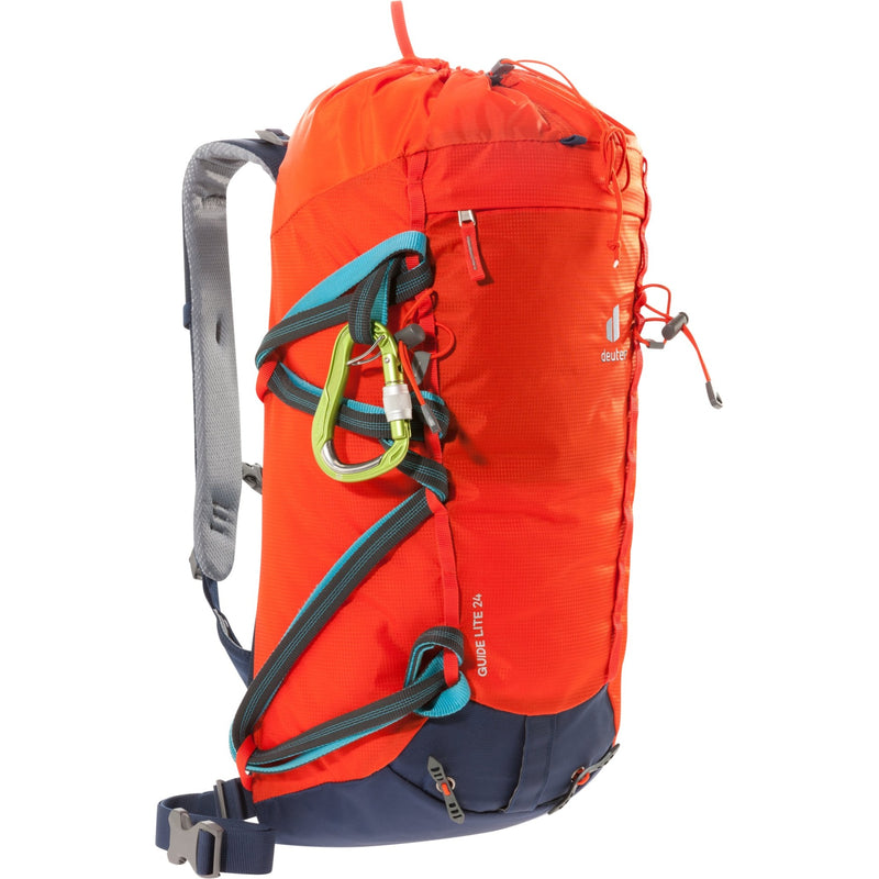 Mochila Guide Lite 24lts Papaya-Navy Deuter - Rideshop