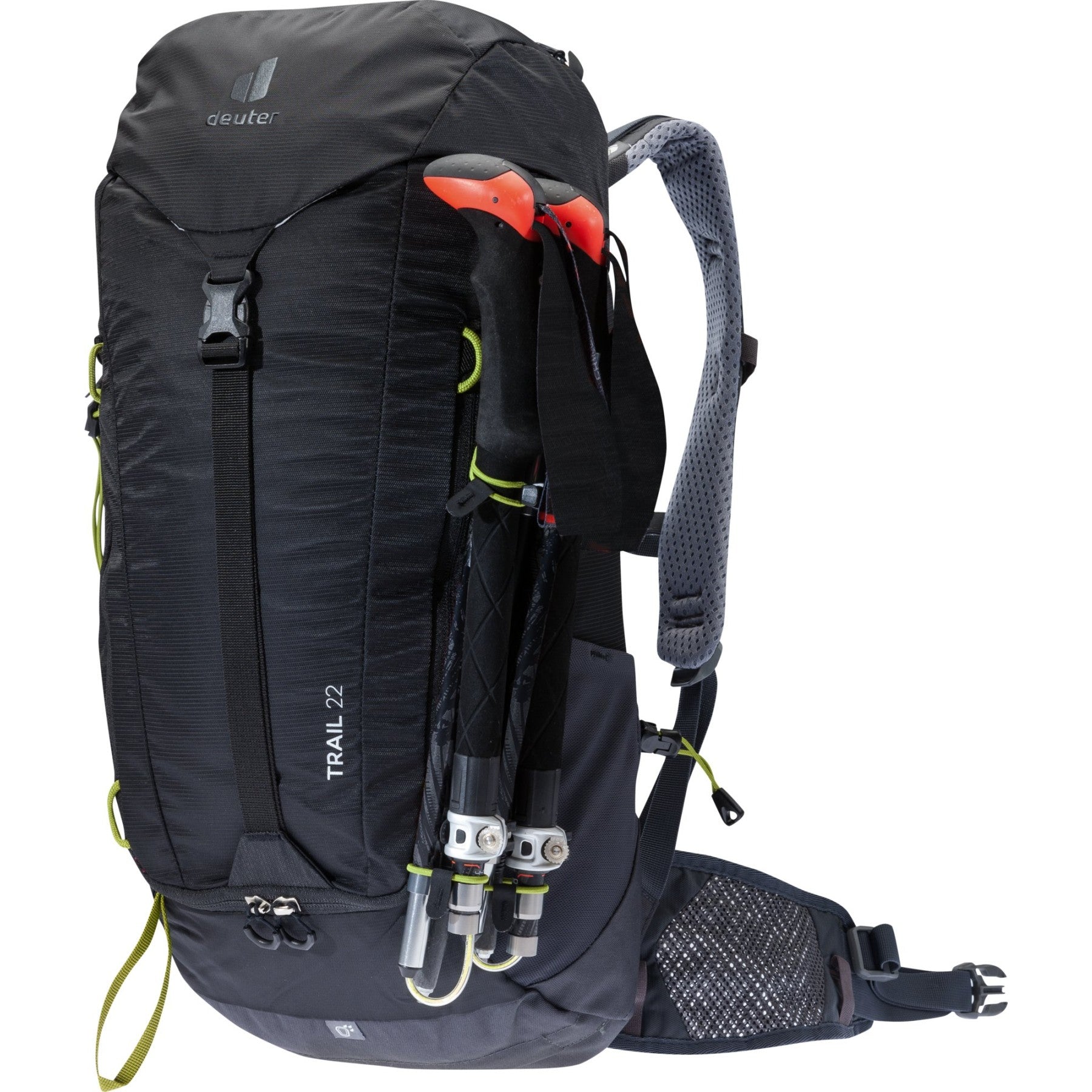 Mochila Trail 22lts Black-Graphite Deuter - Rideshop