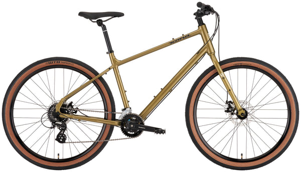 Kona Bicicleta 36E Dew Verde Musgo 2023-Rideshop