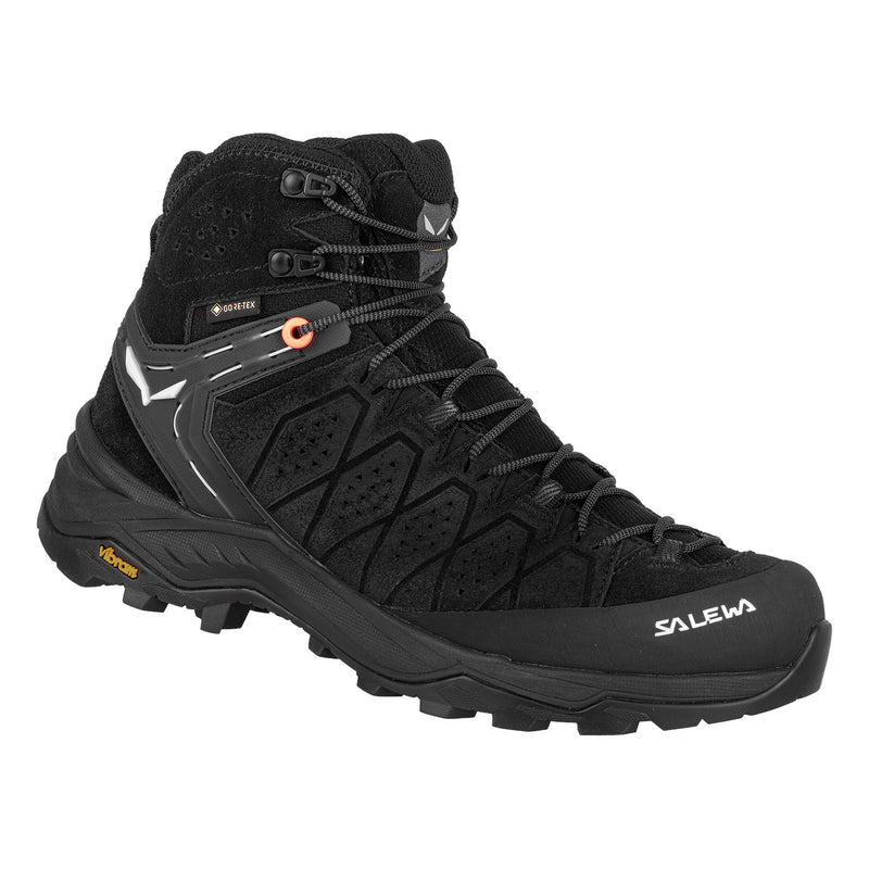 Salewa Zapatillas Ws Alp Trainer 2 Mid Gtx Black-Black - Rideshop