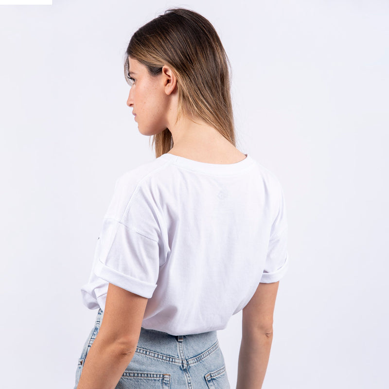 Toke Polera Blanca Vibes Mujer - Rideshop