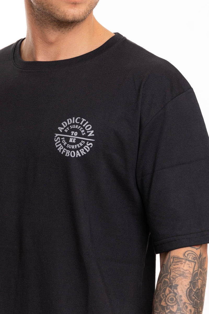 Toke Polera Addiction Negro - Rideshop