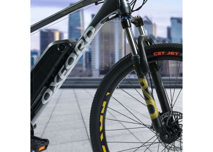 Oxford 27.5 Freeway 7V Grafito/Amarillo - Rideshop