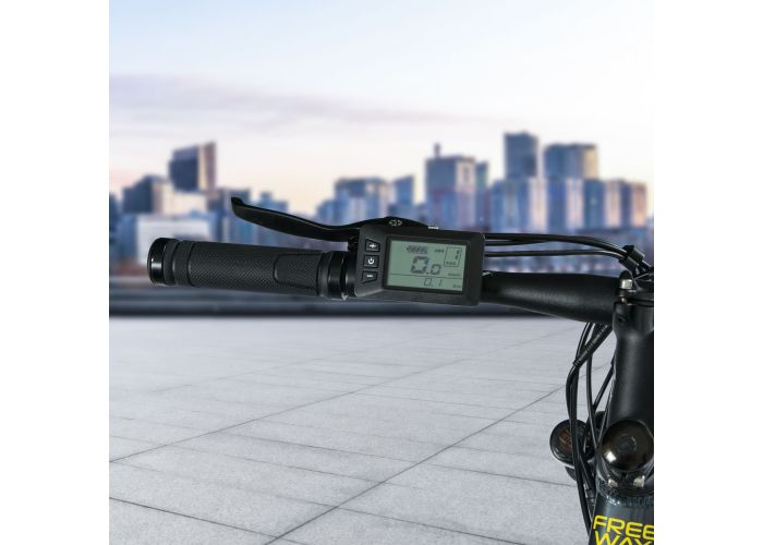 Oxford 27.5 Freeway 7V Grafito/Amarillo - Rideshop