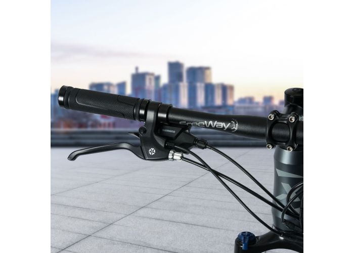 Oxford 27.5 Freeway 7V Grafito/Cyan - Rideshop