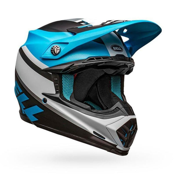 Bell Casco Moto-9 Mips Prophecy Mat/Wh/Bk BL - Rideshop