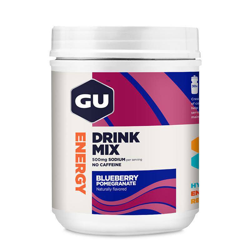 Energy Drink Mix 30srv Canister, Blueberry Pomegranate GU-Rideshop