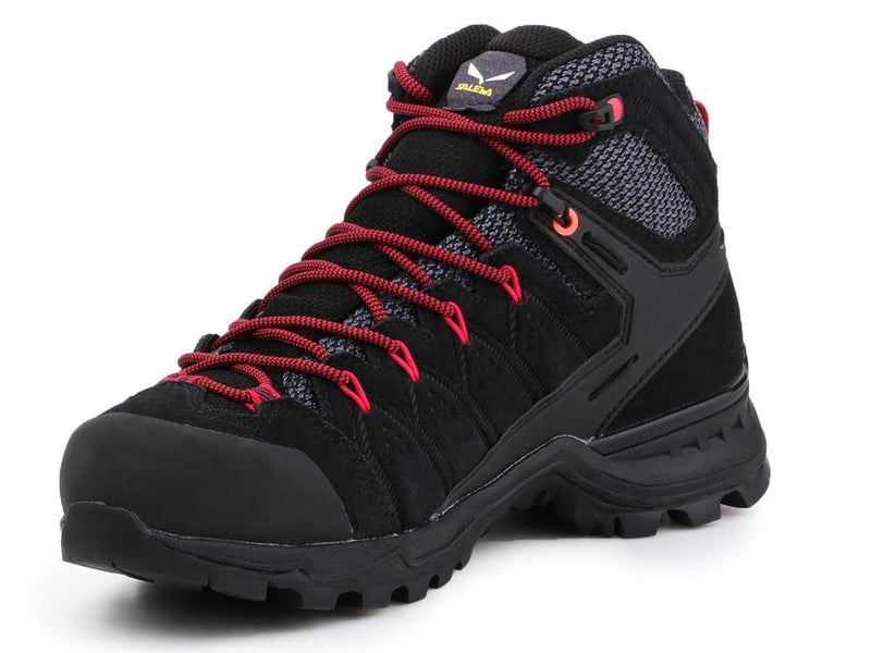 Salewa Zapatillas Ws Alp Mate Mid Wp Black Out-Virtual Pink - Rideshop