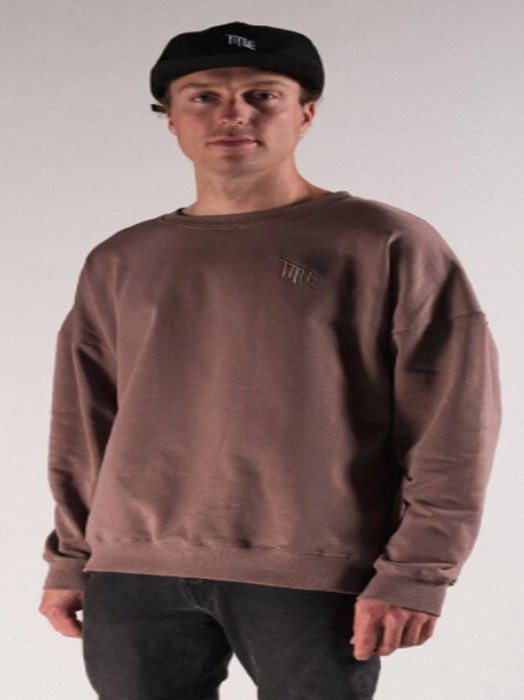 Title Poleron Crew Neck – Cafe - Rideshop