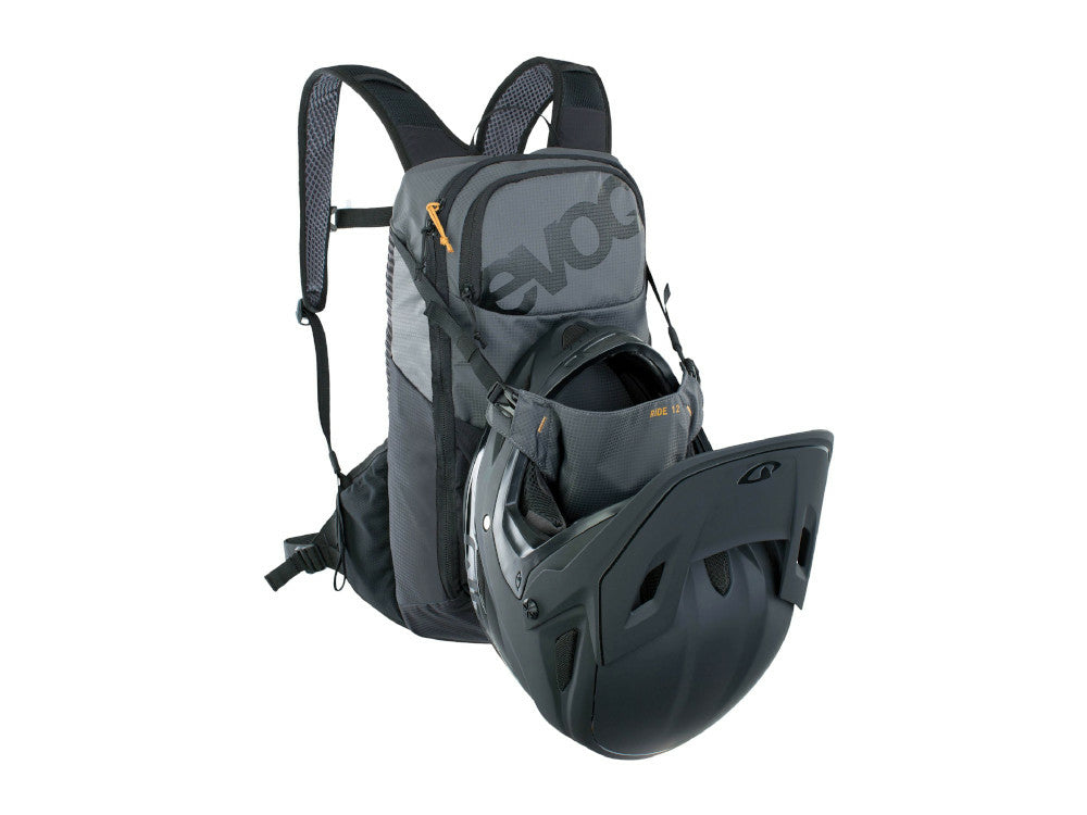 Evoc Mochila Ride 12 Carbon Grey/Black - Rideshop