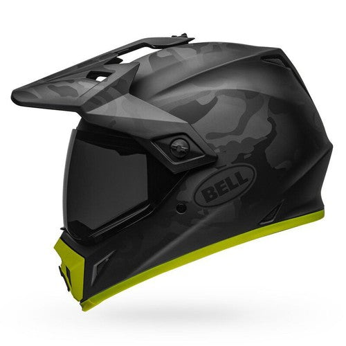 Bell Casco Mx-9 ADV Mips Stealth Camo MT Black - Hi-viz - Rideshop