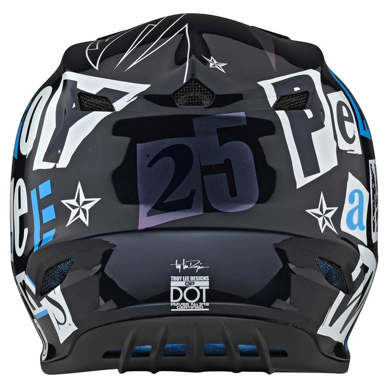 Casco de Moto Gp Troy Anarchy Azul Lee Designs - Rideshop