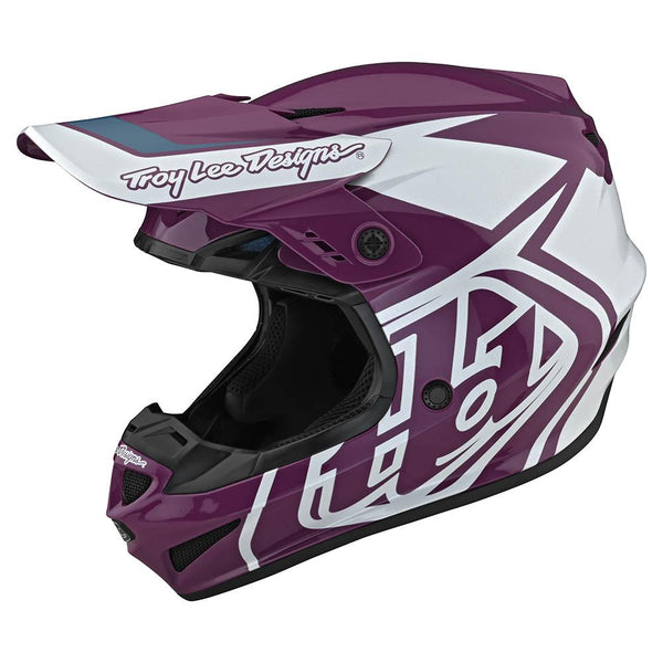 Casco de Moto Gp Morado Troy Lee Designs - Rideshop