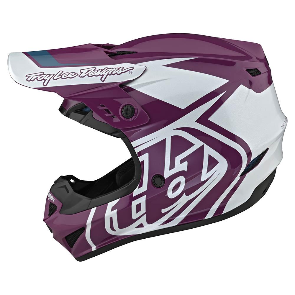 Casco de Moto Gp Morado Troy Lee Designs - Rideshop