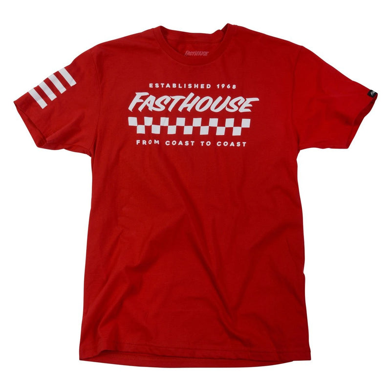 Polera Faction Red Fasthouse - Rideshop