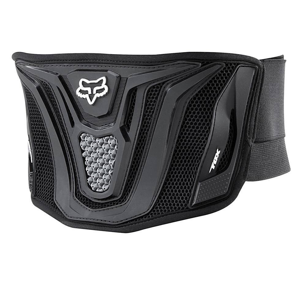 Faja Moto Black Negro Gris Fox Racing - Rideshop
