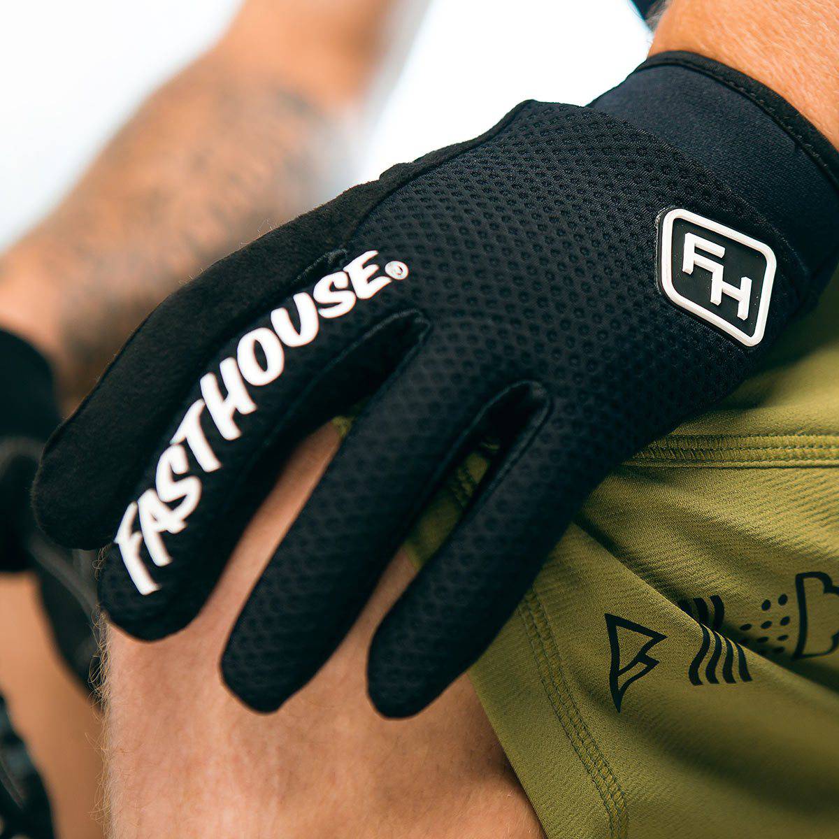 Fasthouse - Guantes Crossline Black - Rideshop