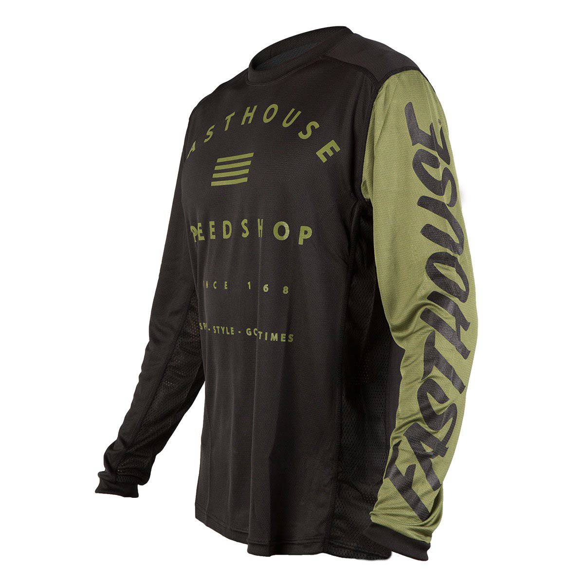 Fasthouse - Jersey Moto Fastline Speed Shop Olive - Rideshop