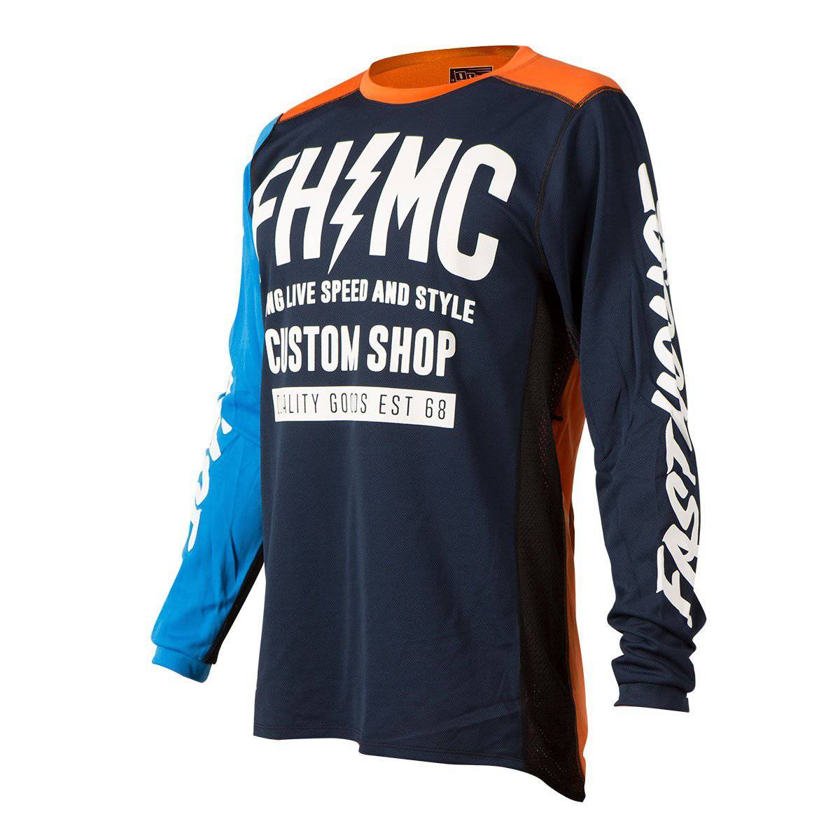 Fasthouse - Polera Bicicleta Long Live Mc Bl/Or - Rideshop