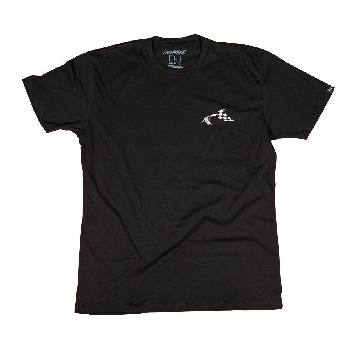 Fasthouse - Polera de Vestir Bones Negra - Rideshop